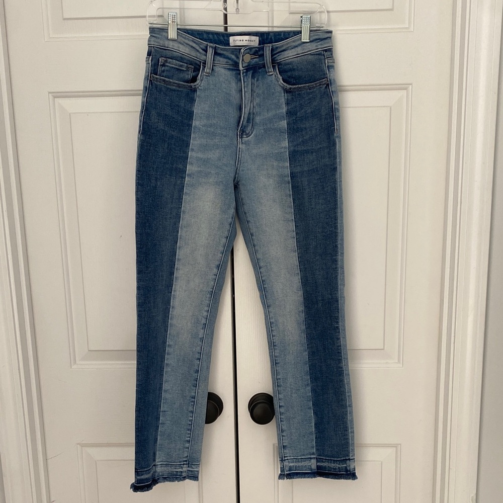 Two-Tone Blue Jeans